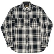 WORKERS/ワーカーズ　Flannel Outdoor Shirt Black Plaid