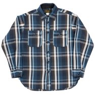 WORKERS/ワーカーズ　Flannel Outdoor Blue Plaid