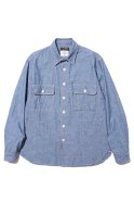 COLIMBO/ GreatPlains Grainworker Shirts INDIGO CHAMBRAY