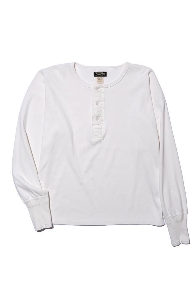 COLIMBO 長袖ヘンリーネックTシャツ L ランプブラック 日本製 COLIMBO 長袖ヘンリーネックTシャツ L ランプブラック 日本製