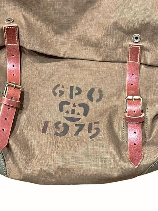 HINSON/ヒンソン GPO type Postman Bag KHAKI