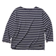 <img class='new_mark_img1' src='https://img.shop-pro.jp/img/new/icons13.gif' style='border:none;display:inline;margin:0px;padding:0px;width:auto;' />COLIMBO/ St. Sampson French Boder Shirt-9/10Sleeves-  NVWHT
