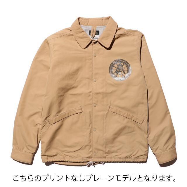 廃番【エスティボ】プリント コーチジャケット ウェア スノボ M カーキ×黒 廃番【エスティボ】プリント コーチジャケット ウェア スノボ M