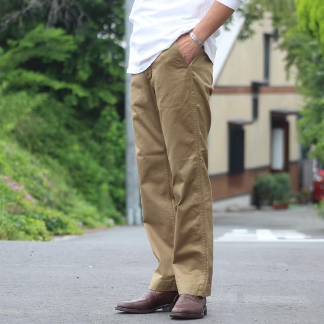 WORKERS/ワーカーズ Officer Trousers, Regular Fit, Type2, USMC Khaki