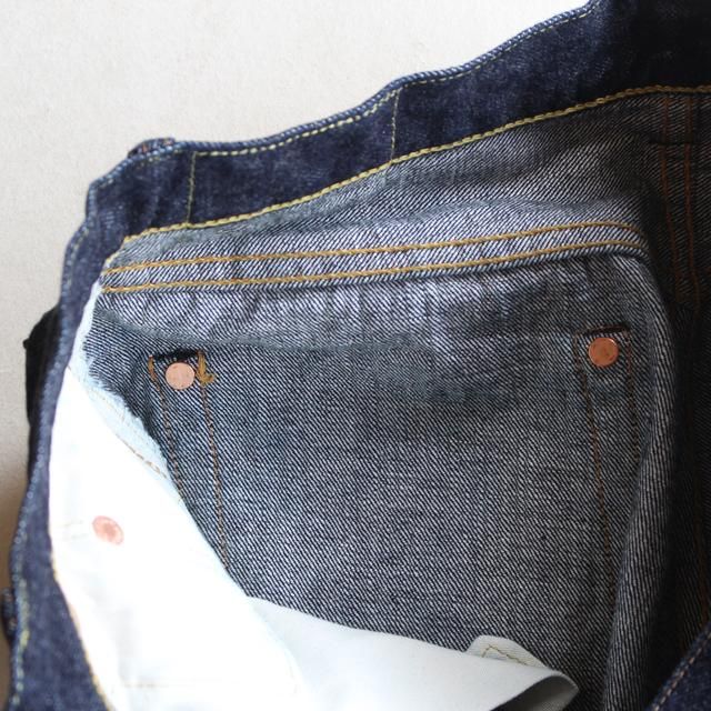 TCBジーンズ Slim 50's T ワンウォッシュ インディゴデニム