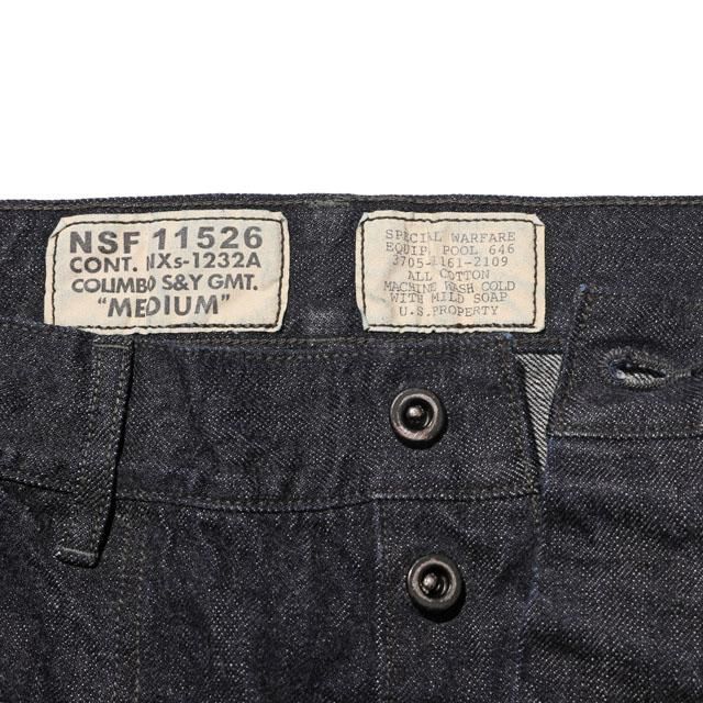 COLIMBO/コリンボ Hat Creek Naval Crew Trousers Indigo Denim
