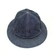 HIGHER/ϥ䡼 SELVEDGE DENIM HAT ONE WASH