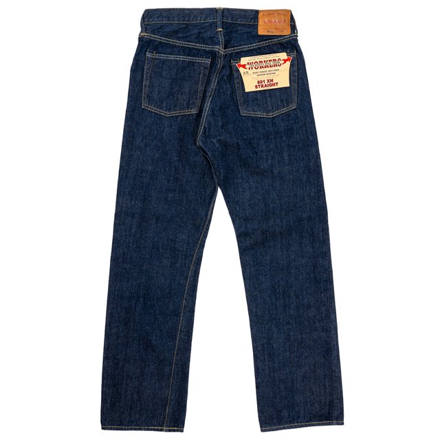 ご予約 / WORKERS ワーカーズ Lot 801XH, Straight Jeans 14.7 oz 