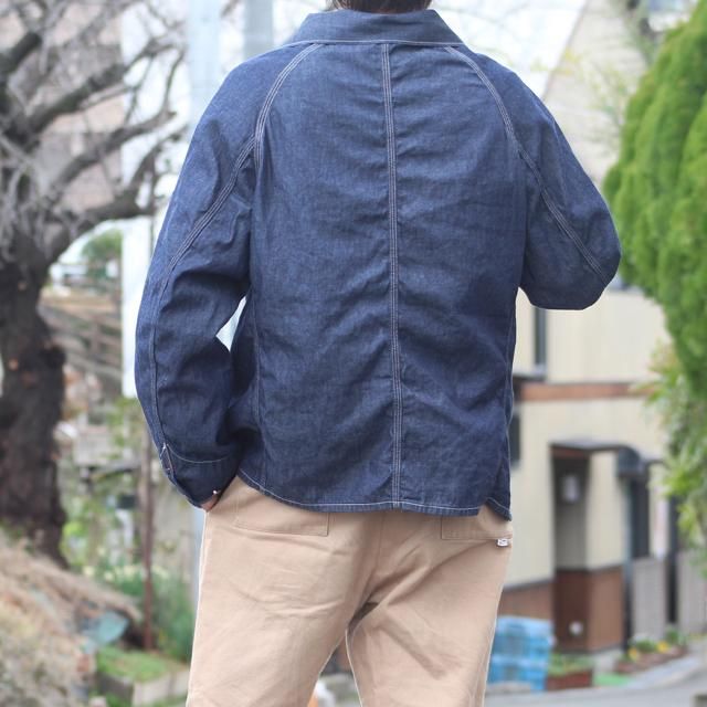WORKERS/ワーカーズ CAT DAY Coverall, 6oz Indigo Denim WORKERS/ワーカーズ CAT DAY Coverall, 6oz Indigo Denim
