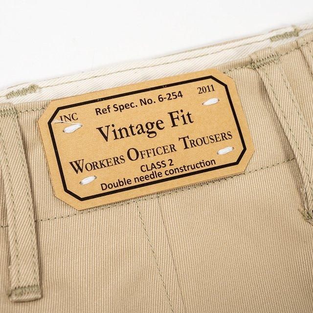 WORKERS/ワーカーズ Officer Trousers, Vintage, Type 2, Oyster