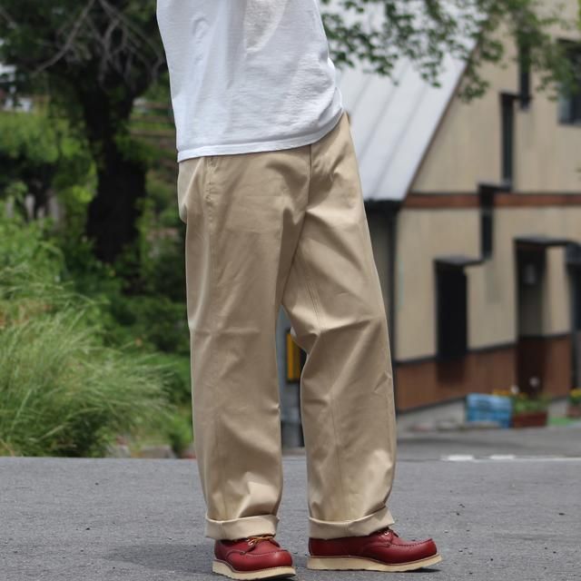WORKERS/ワーカーズ Officer Trousers, Vintage, Type 2, Oyster Chino WORKERS/ワーカーズ Officer Trousers, Vintage, Type 2, Oyster Chino