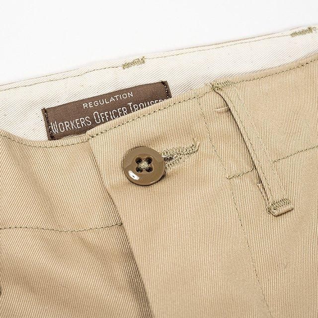 WORKERS/ワーカーズ Officer Trousers, Vintage, Type 2, Oyster