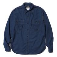 COLIMBO/ West Russell Work Shirts IDID Blue Chambray
