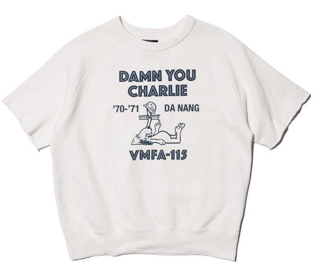 COLIMBO/コリンボ Lagergeld Cut-off Sweat Shirt =DAMN