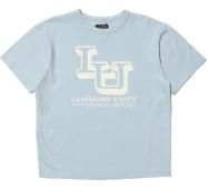 COLIMBO/ Norwalk Cotton Tee =Langford Unity= Smoke Blue