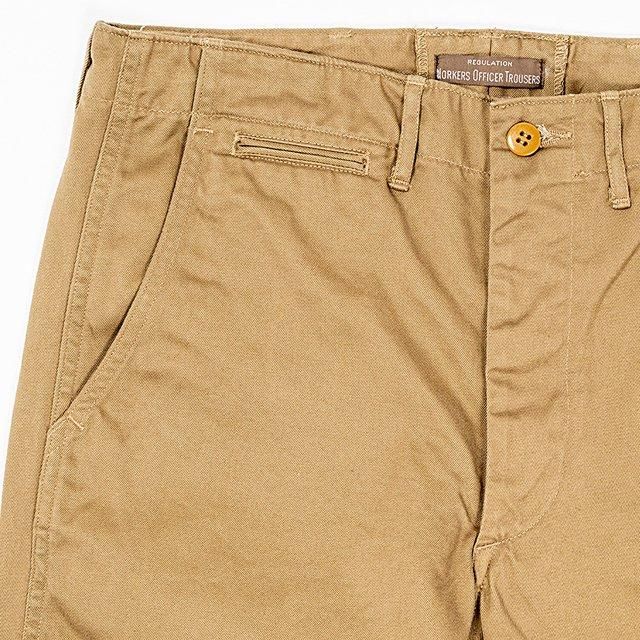 新品未使用WORKERS slim type2 USMC KHAKI 32 WORKERS/ワーカーズ Officer Trousers Slim, Type 2, USMC Khaki
