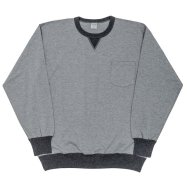 Ԥͽʡ WORKERS/  2 PLY Sweat Shirt, Grey