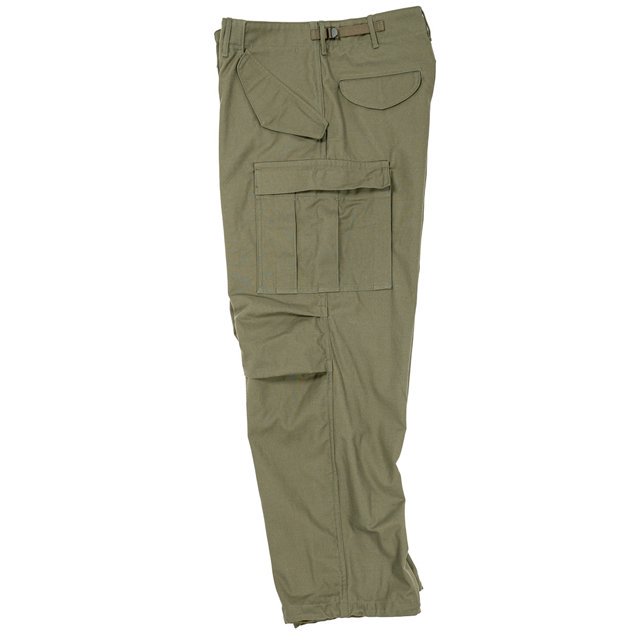 WORKERS/ワーカーズ M65 Trousers, Cotton Nylon Sateen, OD (fade)