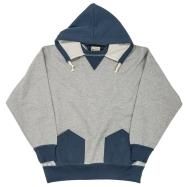 WORKERS/ Atozuke Parka, 2-Tone (Grey xFade Navy)