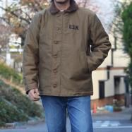 <img class='new_mark_img1' src='https://img.shop-pro.jp/img/new/icons13.gif' style='border:none;display:inline;margin:0px;padding:0px;width:auto;' />COLIMBO/ Observer Jkt. -1st (Type N-1) With U.S.N.Print Dead Grass Green