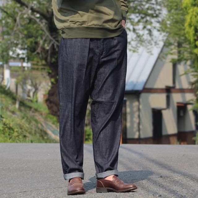 TRADMAN'S × OLD MOUNTAIN 提灯 Indigo インディゴ ○OLD JOE - MERCURY CLUB JACKET - INDIGO DENIM – PHAETON