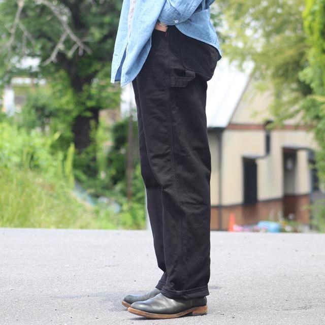 WORKERS/ワーカーズ CAT DAY Painter Pants, Black Duck