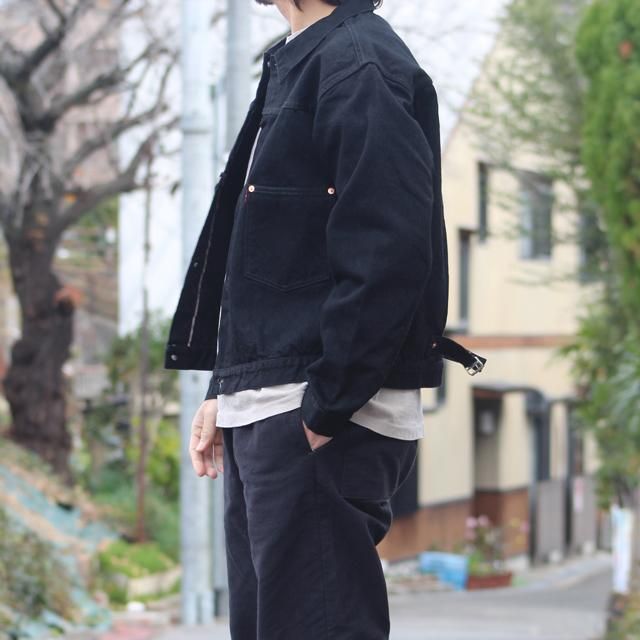 TCBジーンズ Late S40's Jacket BKBK WW2大戦モデル ワン