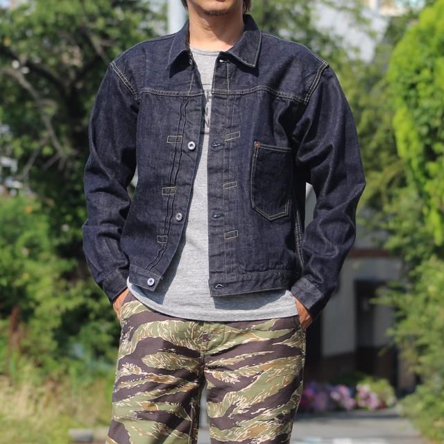 TCBジーンズ Late S40's Jacket WW2大戦モデル ワンウォッシュ