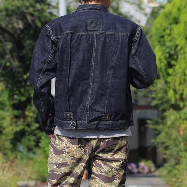 【美品】 TCB ジーンズ デニムジャケット late40s インディゴ 38 TCBジーンズ 大戦モデル デニムジャケット TCB jeans Late S40's