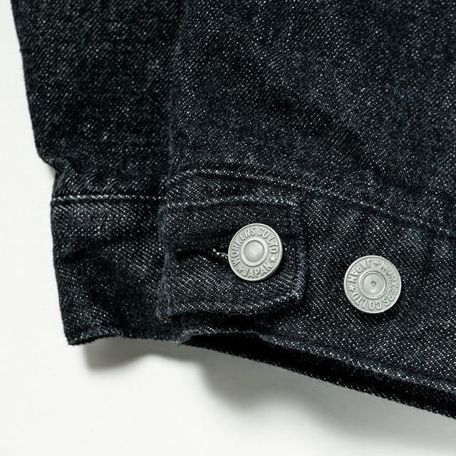 WORKERS/ワーカーズ Lot 857 Black 13.75oz Black Raw Denim