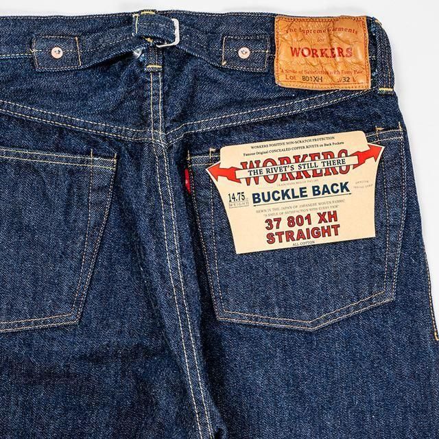 ワーカーズ workers ご予約 / WORKERS ワーカーズ 37 801XH, Crotch Rivet, 14.7 oz
