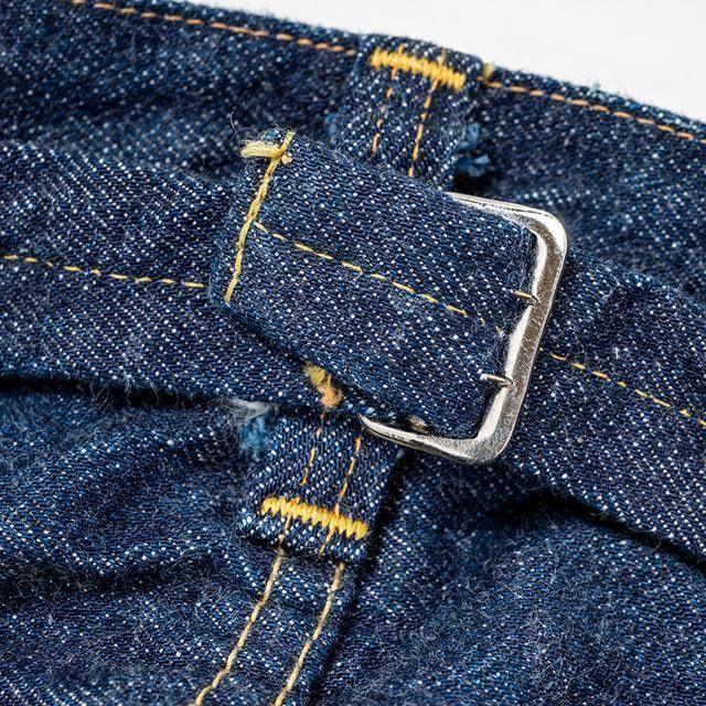 WORKERS/ワーカーズ 37 801XH Buckle Back 14.7 oz, Indigo Raw