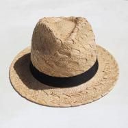 <img class='new_mark_img1' src='https://img.shop-pro.jp/img/new/icons13.gif' style='border:none;display:inline;margin:0px;padding:0px;width:auto;' />HIGHER/ϥ䡼 PATTERN WEAVING RAFFIA FEDORA BLACK
