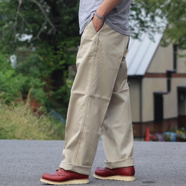 WORKERS/ワーカーズ Officer Trousers, Vintage, Type 2, Khaki-No1