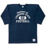 【先行ご予約商品】 WORKERS/ワーカーズ Football T, LOUISIANA, NAVY