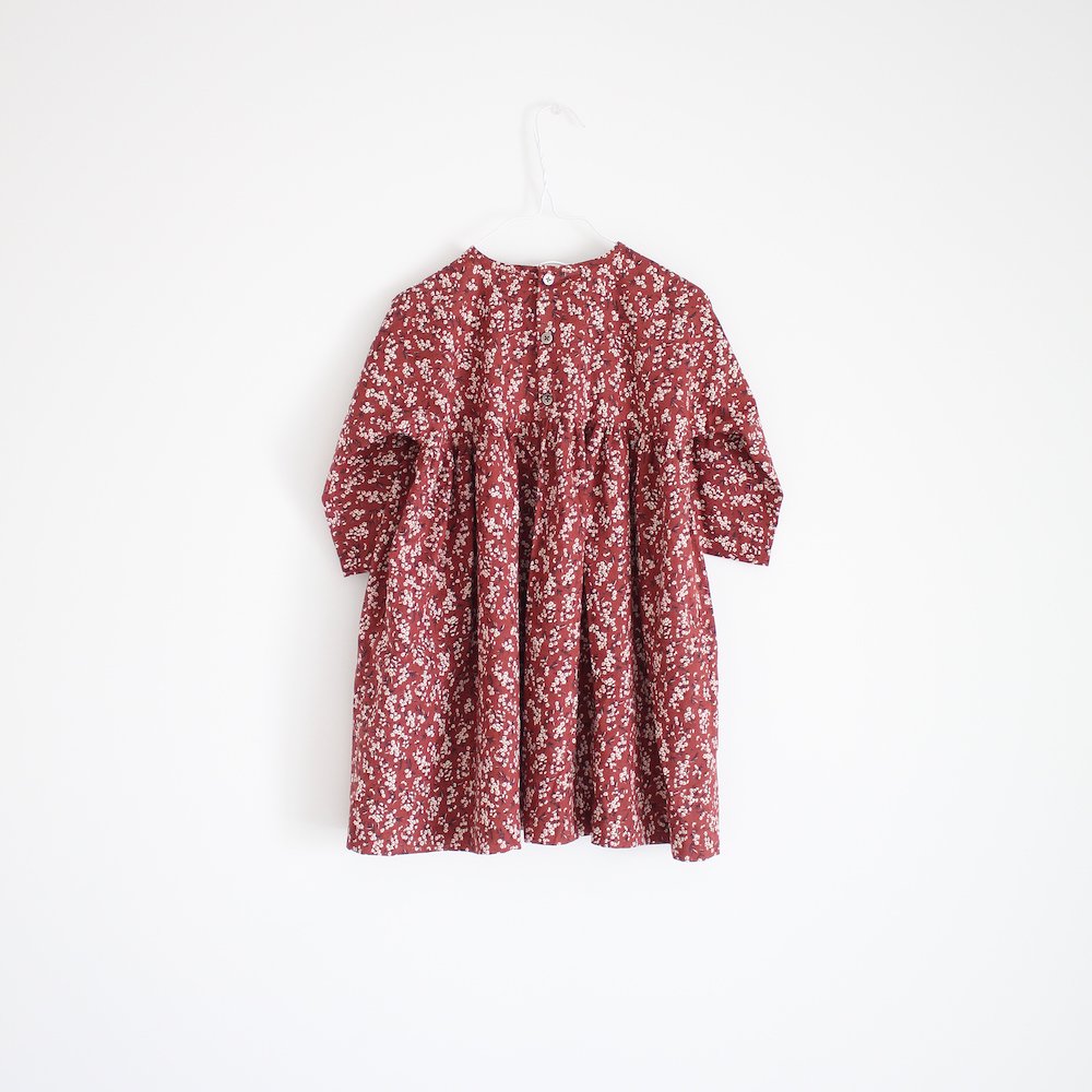 Dolman sleeve dress | ドルマンスリーブドレス | ハンドメイド子供服『miit ONLINE SHOP』|  シンプルで可愛い特別な子供服