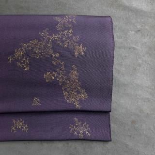 ローズのクローゼット♡＊夏喪服名古屋帯＊般若心経(No.438) ローズのクローゼット♡＊夏喪服名古屋帯＊般若心経(No.438) 夏