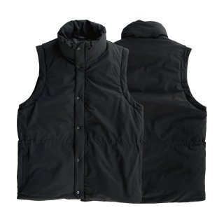 TEC Down Vest (Black)/FORTUNA HOMME フォルトゥナオム