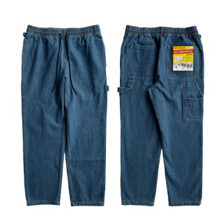 <img class='new_mark_img1' src='https://img.shop-pro.jp/img/new/icons14.gif' style='border:none;display:inline;margin:0px;padding:0px;width:auto;' />DENIM PAINTER EASY PANTS (Light Indigo)/BIG MIKE ビッグマイク