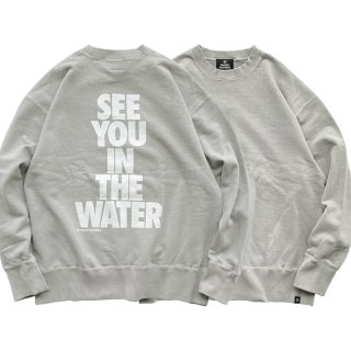 <img class='new_mark_img1' src='https://img.shop-pro.jp/img/new/icons14.gif' style='border:none;display:inline;margin:0px;padding:0px;width:auto;' />SEE YOU IN THE WATER PIGMENT CREW SWEAT (Beige)/MAGIC NUMBER マジックナンバー