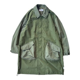 <img class='new_mark_img1' src='https://img.shop-pro.jp/img/new/icons14.gif' style='border:none;display:inline;margin:0px;padding:0px;width:auto;' />PACKABLE RIPSTOP BALCOLLAR COAT (Olive)/UNFRM OUTDOOR STANDARD ˥եॢȥɥ