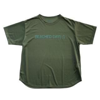 LOGO MESH TEE (Khaki)/BEACHED DAYS ӡɥǥ