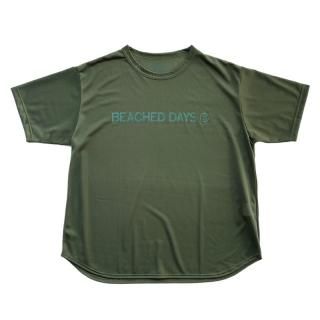 <img class='new_mark_img1' src='https://img.shop-pro.jp/img/new/icons14.gif' style='border:none;display:inline;margin:0px;padding:0px;width:auto;' />LOGO MESH TEE (Khaki)/BEACHED DAYS ӡɥǥ