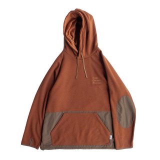 <img class='new_mark_img1' src='https://img.shop-pro.jp/img/new/icons14.gif' style='border:none;display:inline;margin:0px;padding:0px;width:auto;' />REVERSE FLEECE EMBROIDERY PULLOVER PARKER (Camel)/UNFRM OUTDOOR STANDARD ˥եॢȥɥ