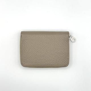 10 ͽ SHRINK LEATHER MINI WALLET (Taupe)/EDIT CLOTHING  CYDEWAY