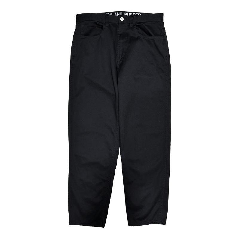 Rough and Rugged ブラックデニム ラフ アンド ラゲッド フォール エッジ ブラック デニム | ROUGH