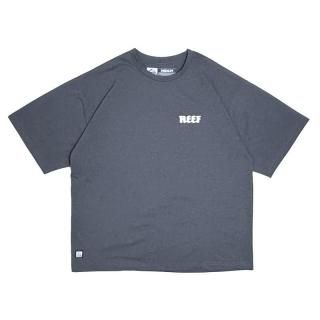 HERITAGE LOGO RASH S/S TEE (Charcoal)/REEF ꡼