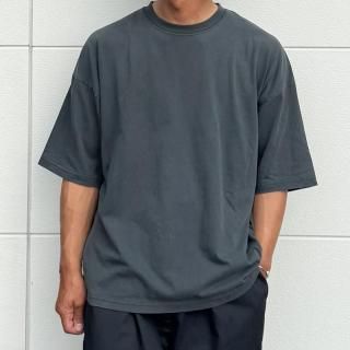 PIGMENT WIDE TEE (Black)/Less by SHELTECH ƥå