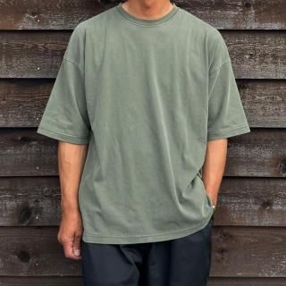 PIGMENT WIDE TEE (Khaki)/Less by SHELTECH ƥå