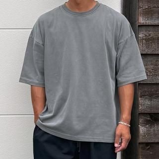 PIGMENT WIDE TEE (L.Gray)/Less by SHELTECH ƥå